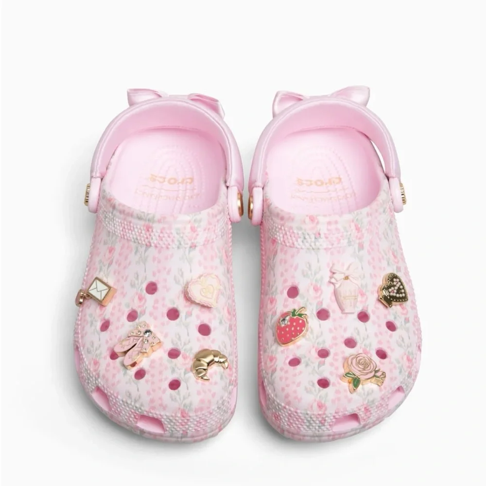 Loveshackfancy Pink Milk Festival Crocs - Picture 2 of 10